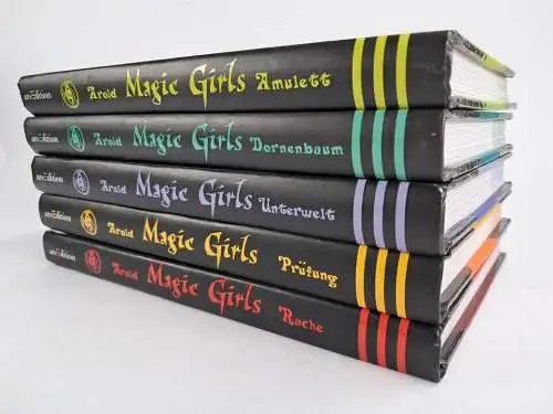 Buch: Magic Girls 2-6, Marliese Arnold, 5 Bände, Amulett, Dornenbaum, Unterwelt