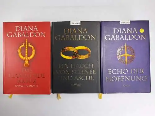 Buch: Outlander 5-7, Diana Gabaldon, Kreuz, Schnee und Asche, Echo der Hoffnung