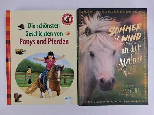 10 Kinderbücher Pony & Pferde: Friesenhof, Ostwind, Sommerwind, Leo & Lolli ...