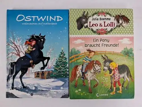 10 Kinderbücher Pony & Pferde: Friesenhof, Ostwind, Sommerwind, Leo & Lolli ...