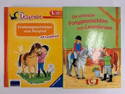 10 Kinderbücher Pony & Pferde: Friesenhof, Ostwind, Sommerwind, Leo & Lolli ...