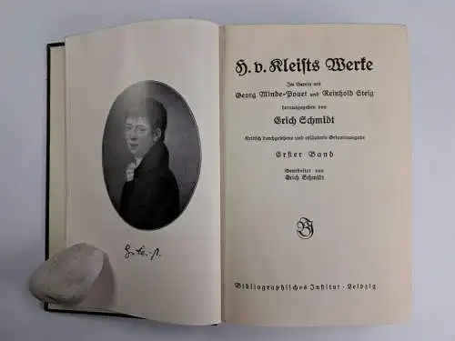 Buch: Heinrich von Kleists Werke, 5 Bände, Bibliographisches Institut, Leipzig