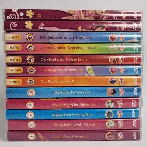 12 DVDs: Mia and Me, Gerhard Hahn, Rosabell Laurenti Sellers, Margot Nuccetelli
