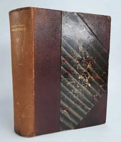 Buch: Goethe, Herman Grimm, 1903, Cotta, mit Exlibris von Josef Hofmiller