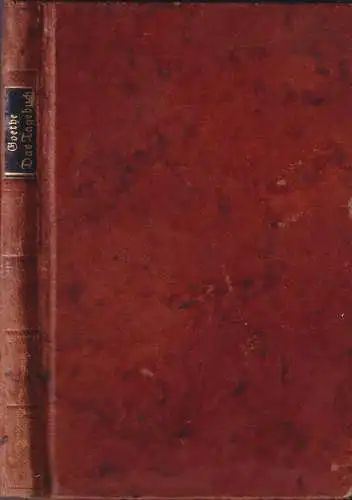 Buch: Das Tagebuch, Johann Wolfgang Goethe, 1919, Juncker, Orplid-Bücher