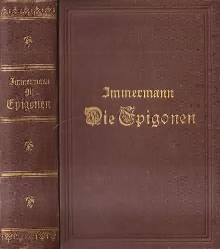 Buch: Die Epigonen, Familien-Memoiren in neun Büchern, Karl Immermann, Reclam