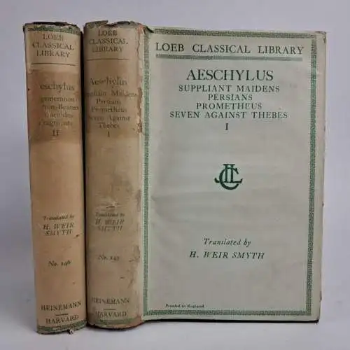 Buch: Aeschylus I+II, Loeb Classical Library 145/146, Harvard University Press