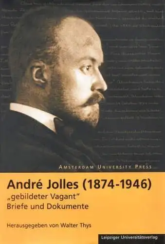 Buch: Jolles, André (1874-1946) "Gebildeter Vagant", Walter Thys, 2000