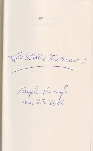 Buch: Im schönsten Fall, Krauß, Angela, 2011, Suhrkamp, gebraucht, sehr gut