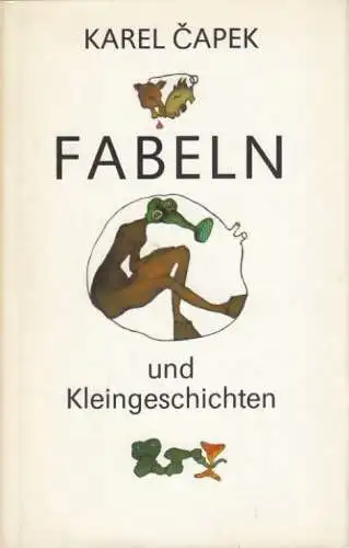 Buch: Fabeln und Kleingeschichten, Capek, Karel. 1986, Aufbau-Verlag