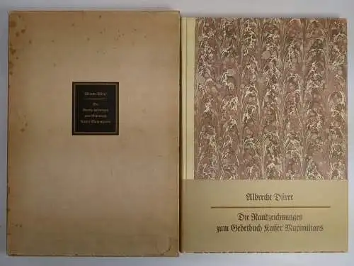 Buch: Die Randzeichnung zum Gebetbuch Kaiser Maximilians, Albrecht Dürer, 1957