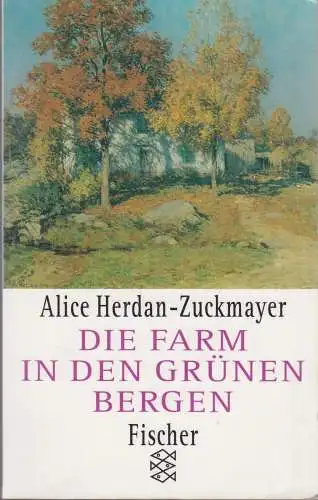 Buch: Die Farm in den grünen Bergen, Herdan-Zuckmayer, 1995, Fischer Taschenbuch