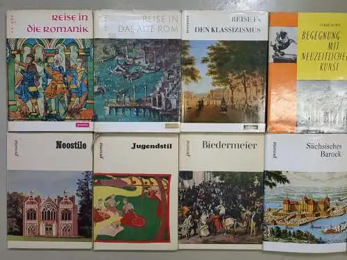 14 Bücher Prisma Die Schatzkammer: Jugendstil, Neostile, Gothik, Biedermeier ...