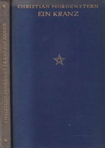 Buch: Ein Kranz, Christian Morgenstern, 1922, Piper Verlag, gebraucht, gut