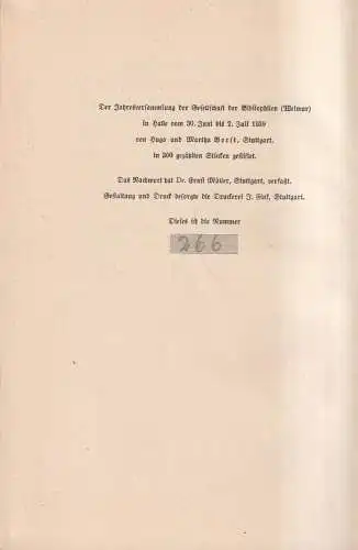 Buch: Die Erste Kunstschöpfung der Enkelin ... Vischer, 1886, Bonz, Exemplar 266