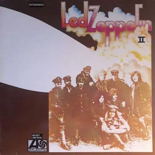 LP: Led Zeppelin - Led Zeppelin II, 1979, Atlantic ?- 40 037 / SD 8236. Vinyl