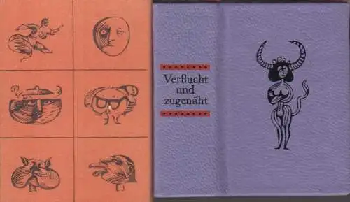 Buch: Verflucht und zugenäht, Schnitzler, Sonja / Hirte, Werner. 1984