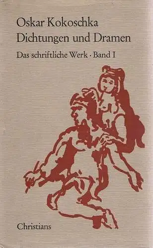 Buch: Dichtungen und Dramen, Oskar Kokoschka, 1973, Hans Christian Verlag