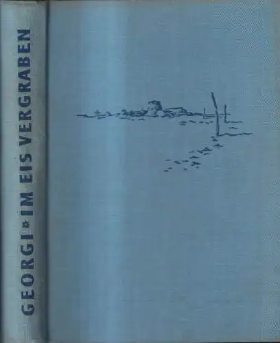 Buch: Im Eis vergraben, Georgi, Johannes. 1955, F. A. Brockhaus Verlag 343785