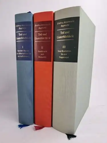 Buch: Tod und Unsterblichkeit  I-III, 3 Bände, E. & A. Ruprecht, 1992, Urachhaus