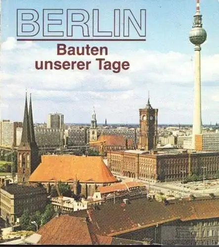 Buch: Berlin, Korn, Roland / Weise, Klaus. 1985, Berlin Information