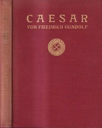 Buch: Caesar, Gundolf, Friedrich. 1925, Georg Bondi, Exlibris Rudolf Nissen