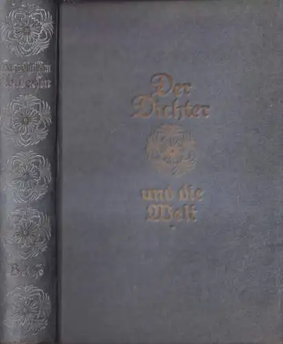 Buch: Der Dichter und die Welt, Briefe, Hans Chr. Andersen, 1917, Kiepenheuer