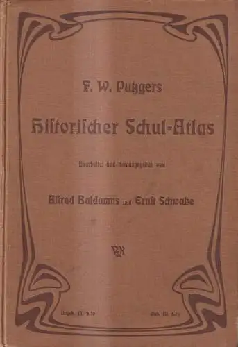 Buch: F. W. Putzgers Historischer Schul-Atlas, 1902, Velhagen & Klasing