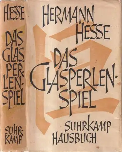 Buch: Das Glasperlenspiel, Hermann Hesse, 1957, Suhrkamp, gebraucht, gut