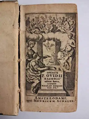 Buch: Operum P. Ovidii Nasonis, Tom. 1-3, Ovid, 1711, Henr. Schelte, guter Zust.