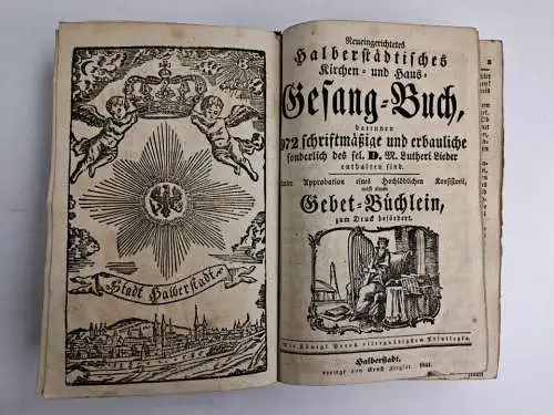 Buch: Neueingericht. Halberstädtisches Kirchen- und Haus-Gesang-Buch, Weißbeck