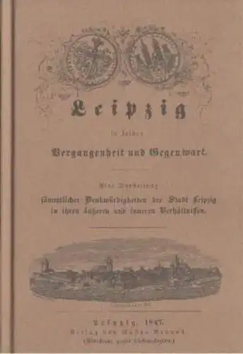 Buch: Leipzig in seiner Vergangenheit und Gegenwart, Schütte, Wolfgang U. 1996