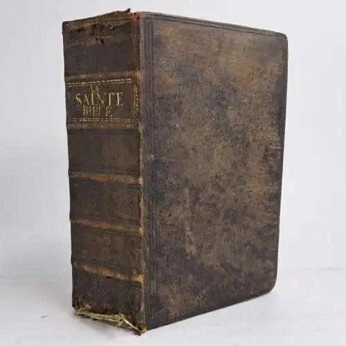 Biblia: La Sainte Bible, Qui Contient Le Vieux Et Le Nouveau Testament, D Martin