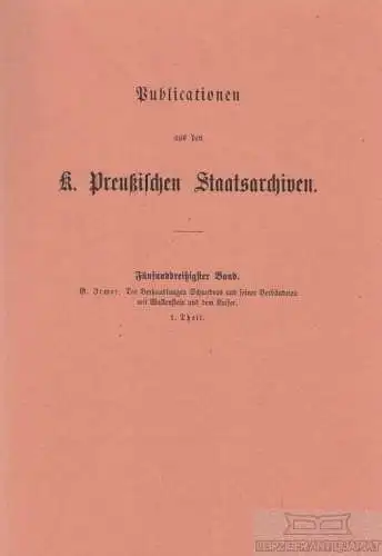 Buch: Die Verhandlungen Schwedens und seiner Verbündeten mit... Irmer, Georg