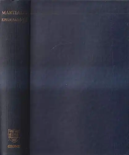 Buch: M. Val. Martialis Epigrammata, Martial, 1959, Clarendon Press, Oxford