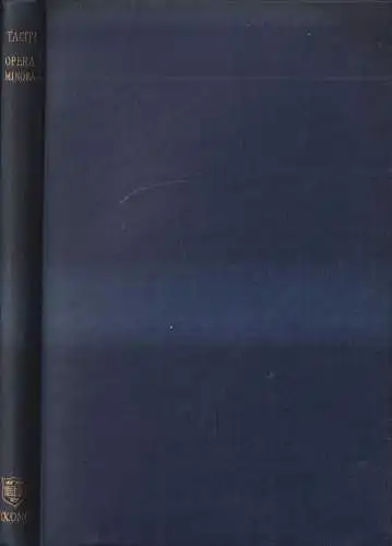 Buch: Cornelii Taciti Opera minora, Tacitus, 1958, Clarendon Press, Oxford