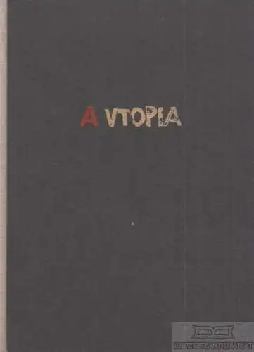 Buch: A Utopia, Furtwängler, Felix M. 1994, Museum Schloß Burgk, gebraucht, gut