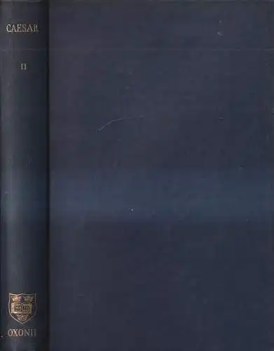 Buch: C. Iuli Caesaris commentariorum, Caesar, 1958, Clarendon Press, Oxford