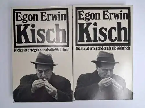 Buch: Nichts ist erregender als die Wahrheit, Egon Erwin Kisch, 2 Bände, 1981