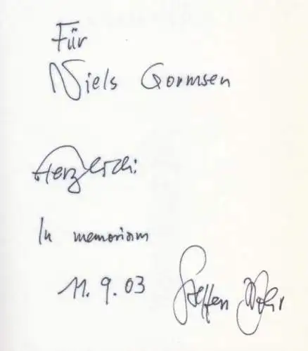 Buch: Mo(h)ritaten, Mohr, Steffen. 1996, LKG, gebraucht, sehr gut