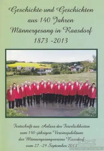 Buch: Geschichte und Geschichten aus 140 Jahren Männergesang in... Bojakowski