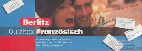 Buch: Quizbox Französisch, Butz, Marion. 2004, Berlitz Verlag, gebraucht, gut