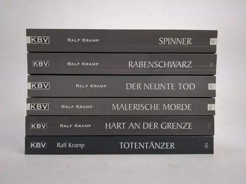 Buch: Herbie-Feldmann-Krimis 1-6, Ralf Kamp, KBV Krimi, 8 Bände