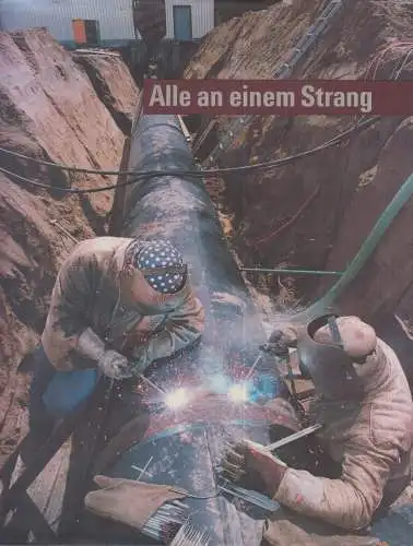 Buch: Alle an einem Strang, Umstellung der Gasversorgung von Stadtgas auf Erdgas