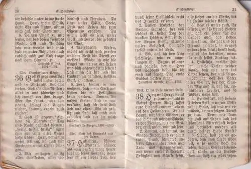 Heft: Feldgesangbuch für die evangelischen Mannschaften des Heeres. 1897