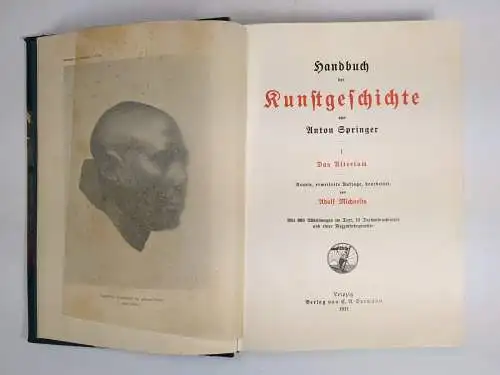 Buch: Handbuch der Kunstgeschichte I-V. Springer, Anton, 1911 ff., E. A. Seemann