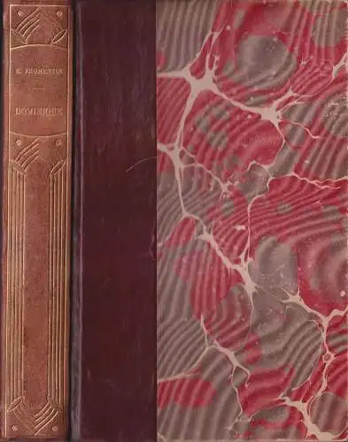 Buch: Dominique. Eugene Fromentin, 1906, Plon Nourrit et Cie, Paris, Französisch