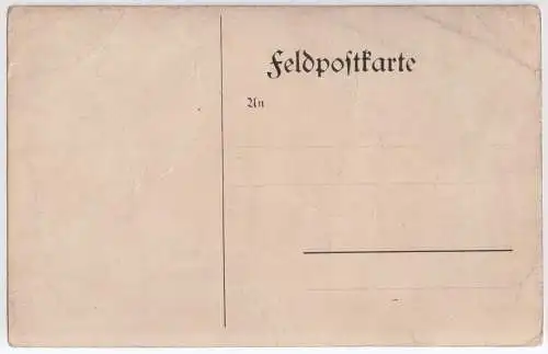 AK Feldpostkarte K. A., Postkarte, ungelaufen, Feldpost, Erster Weltkrieg