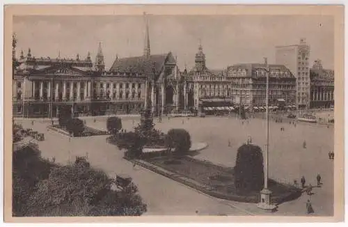 AK Leipzig. Augustusplatz. Postkarte, ungelaufen, Ansichtskarte, gebraucht, gut