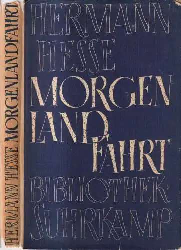 Buch: Morgenlandfahrt, Eine Erzählung, Hesse, Hermann. 1953, Suhrkamp Verlag